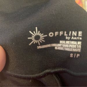 Aerie offline cross waist band 7/8 length